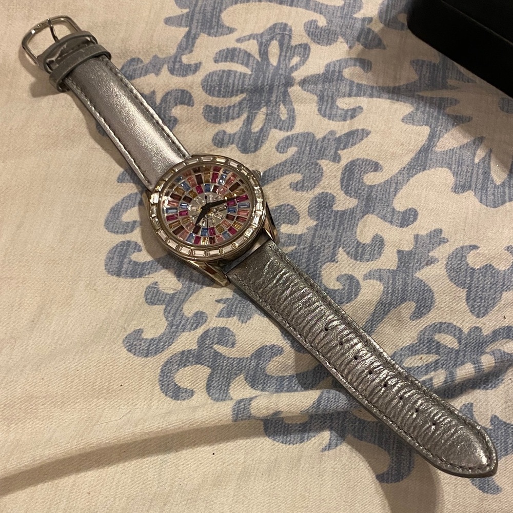 Silver Multicolor Watch - Picture 2 of 9